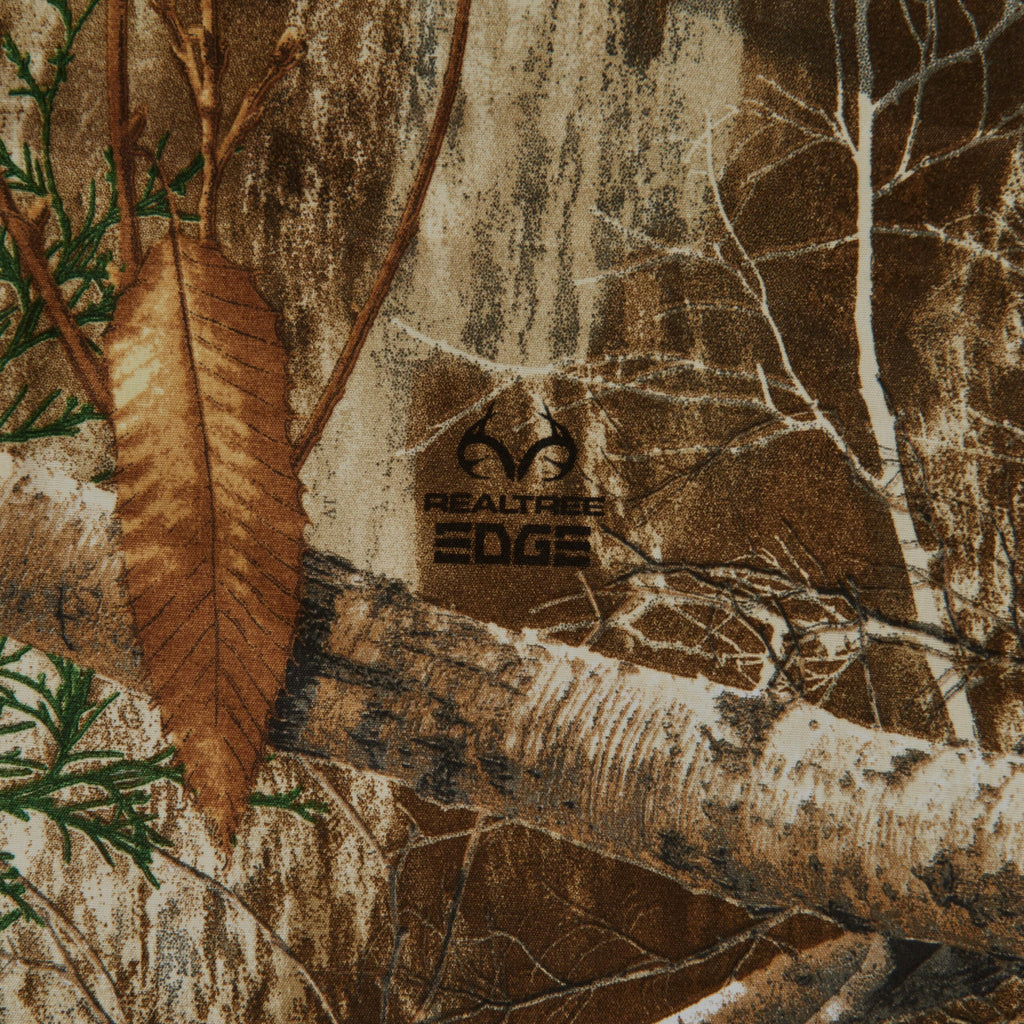 Northwest Realtree 4-Piece Queen Size Sheet Set, 1 Fitted Sheet, 1 Flat Sheet, 2 Pillowcases, Camo Bedding, Cabin Sheets, Edge Camo