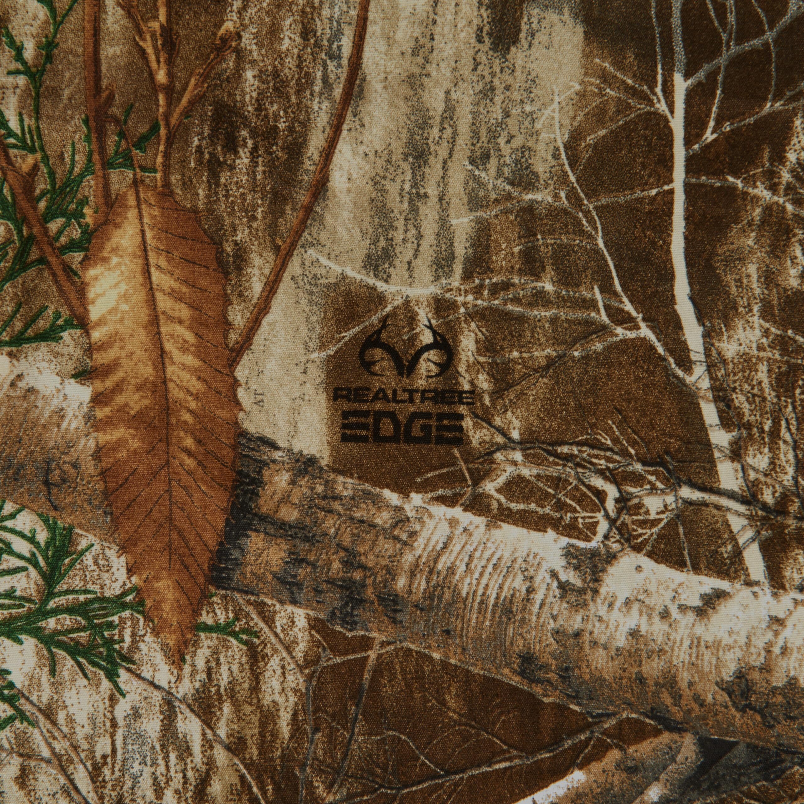 Northwest Realtree 4-Piece Queen Size Sheet Set, 1 Fitted Sheet, 1 Flat Sheet, 2 Pillowcases, Camo Bedding, Cabin Sheets, Edge Camo