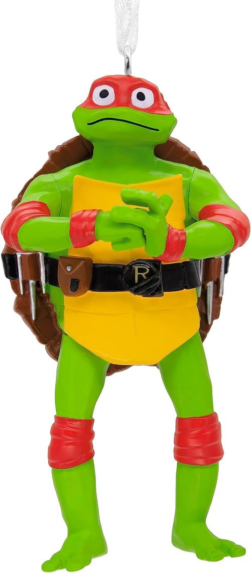 Hallmark Teenage Mutant Ninja Turtles Ornament - Raphael Mutant Mayhem Design for Holiday Decor