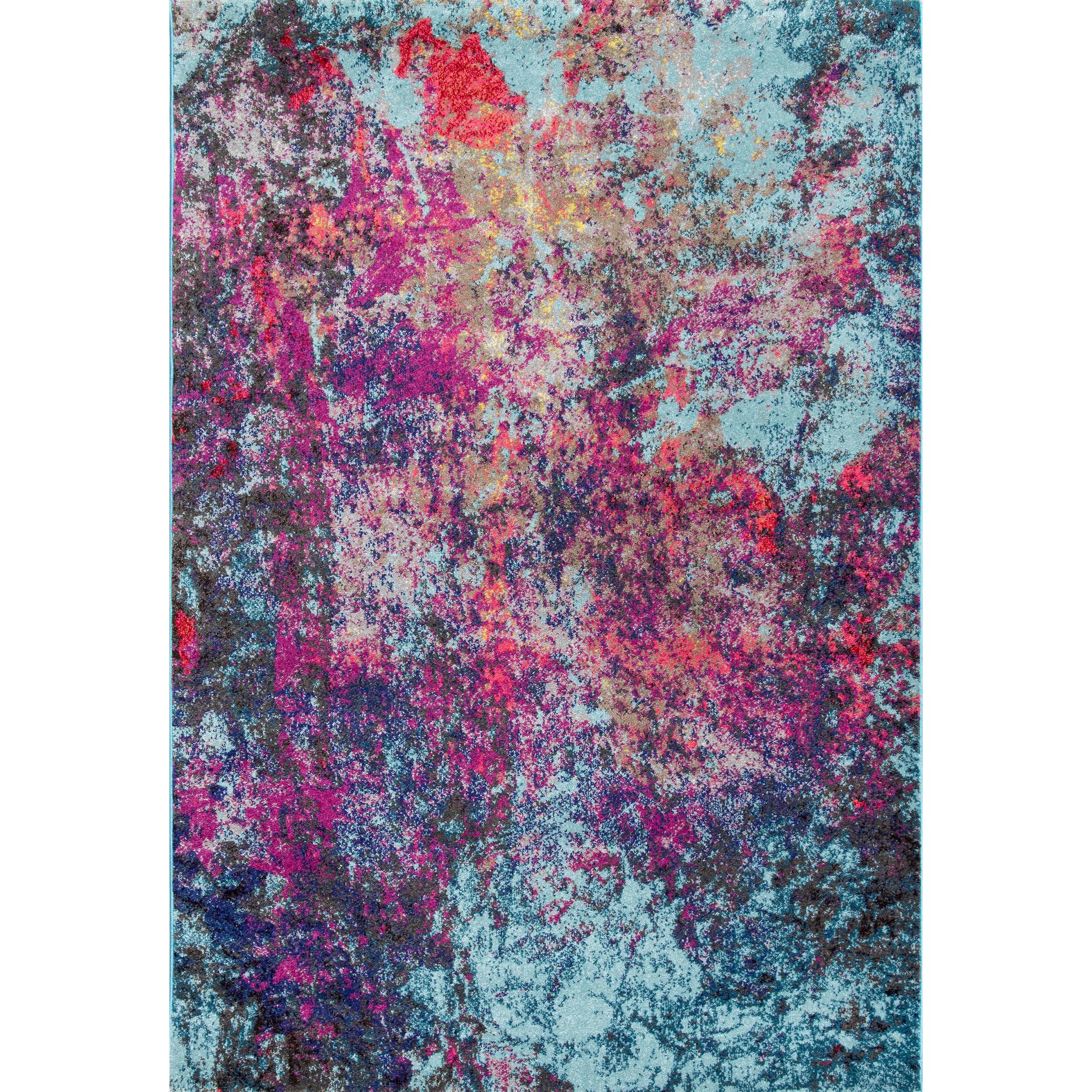 nuLOOM Reva Colorful Abstract Accent Rug, 3x5, Multi