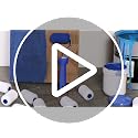 WORKPRO 2.5 Inch Mini Foam Paint Rollers 12-Pack for Small Projects & Touch-Ups