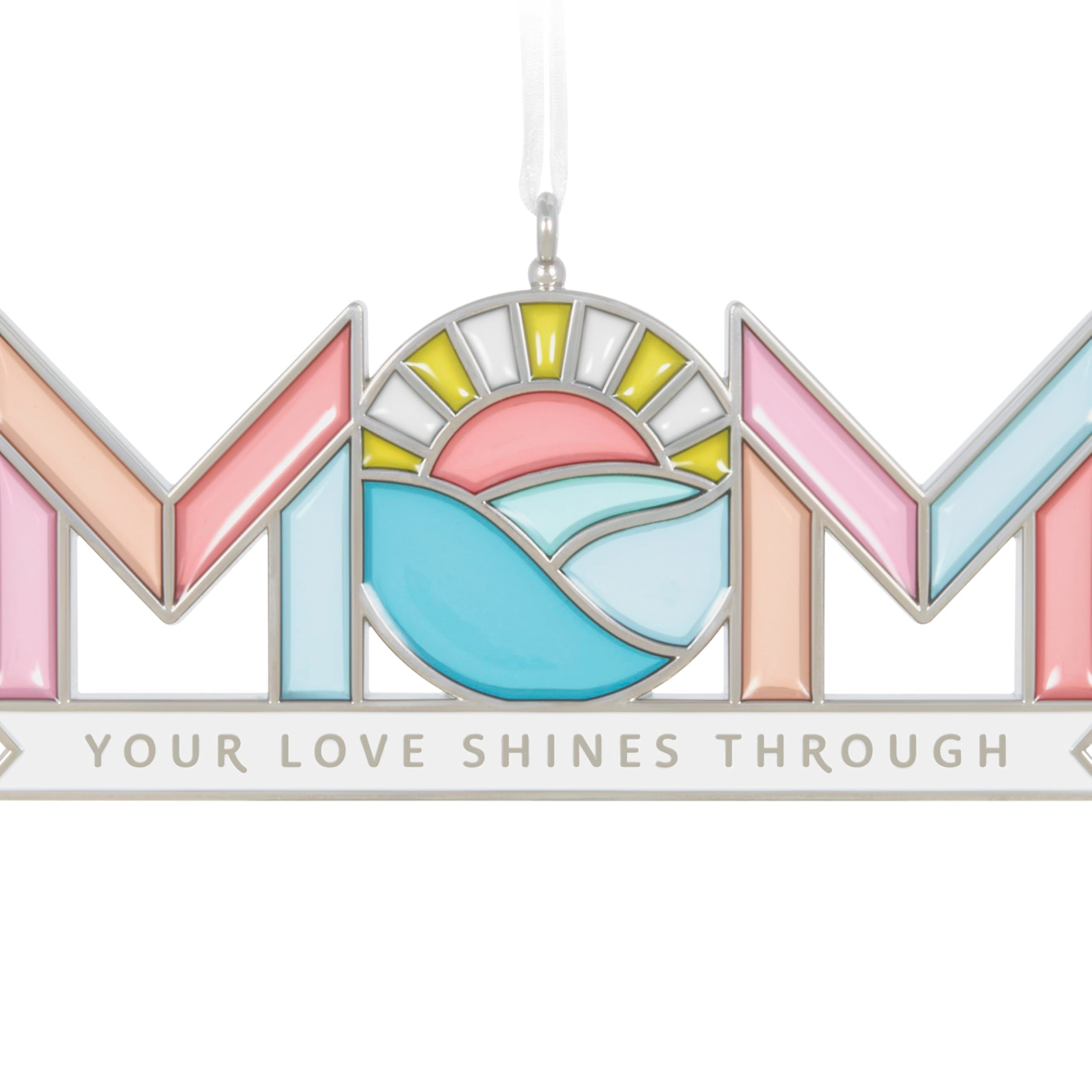 Hallmark Keepsake Christmas Ornament, Mom's Love Shines, Metal, for Moms