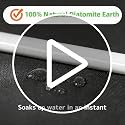 Diatomaceous Earth Drying Stick - 6-Pack Fast Moisture Absorber for Silicone Toys