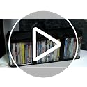 DVD Storage Bag - Clear PVC Organizer for 40 Cases with Dividers