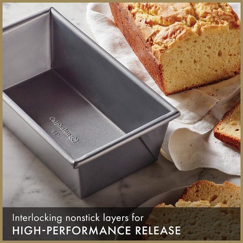 Calphalon 10-Piece Nonstick Bakeware Set - Versatile Baking Essentials | Dishwasher Safe Silver