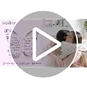 Glydein Friend Friendship Gifts for Women - Purple Butterfly Acrylic Desk Plaque