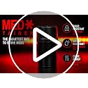 Medtainer Black Storage Container with Built-In Grinder