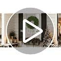 26-Inch Norfolk Pine Wreath - Artificial Christmas Wreath for Front Door - Variation of THIS listing