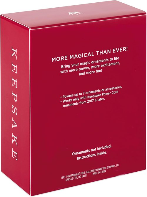 Hallmark Keepsake Power Cord - Essential Accessory for Storytellers & Magic Ornaments