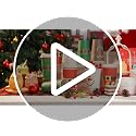 Santa Claus Christmas Coffee Cups 16 oz - 100 Disposable Paper Cups with Lids