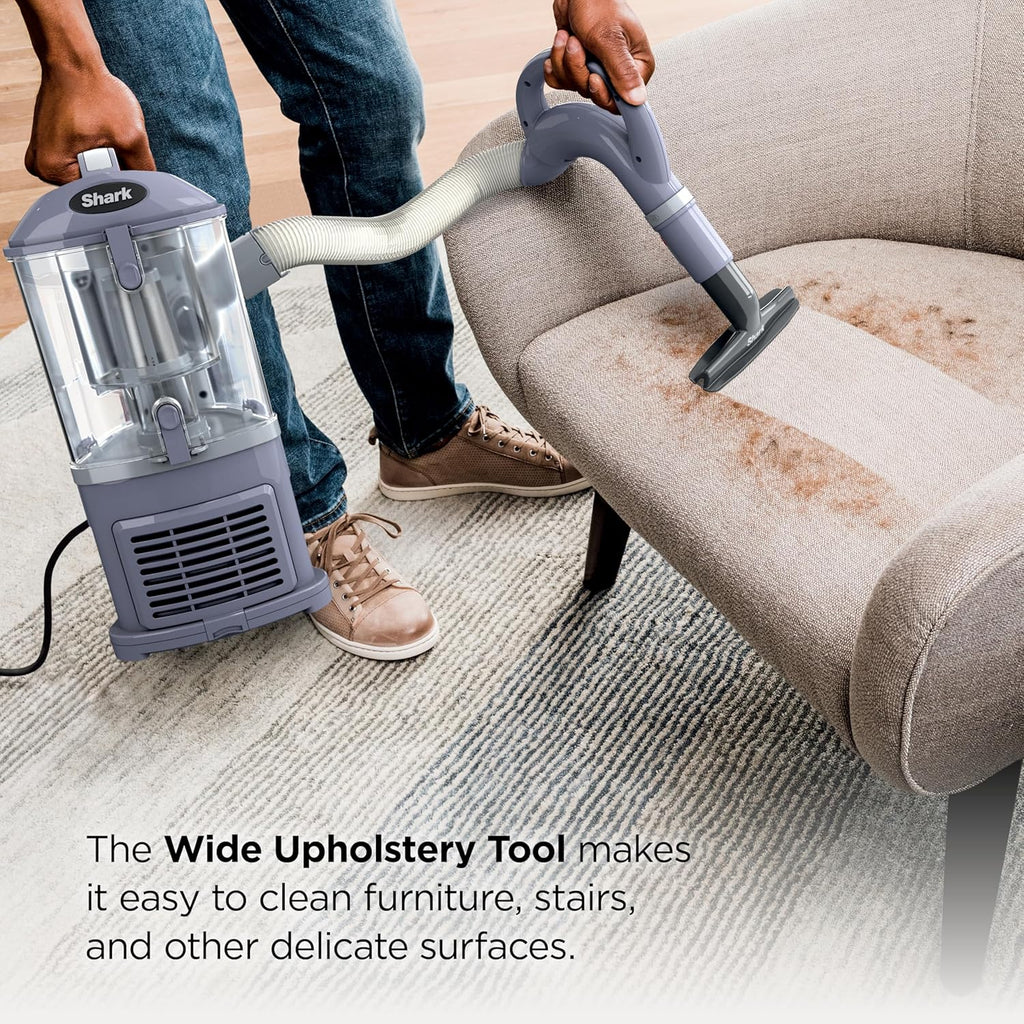Shark NV352 Navigator Lift-Away Vacuum - HEPA Filter, Anti-Allergen Tech, Swivel Steering | Ideal for Carpets & Stairs, Lavender