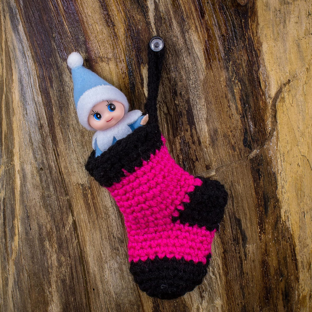 Skiennix Christmas Baby Elf Doll - Adorable Blue Jumpsuit for Holiday Cheer