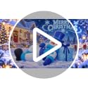 Long Christmas Inflatable Reclining Snowman Decor - 9.8FT Outdoor Holiday Decoration with LED Lights - Variation: Snowman