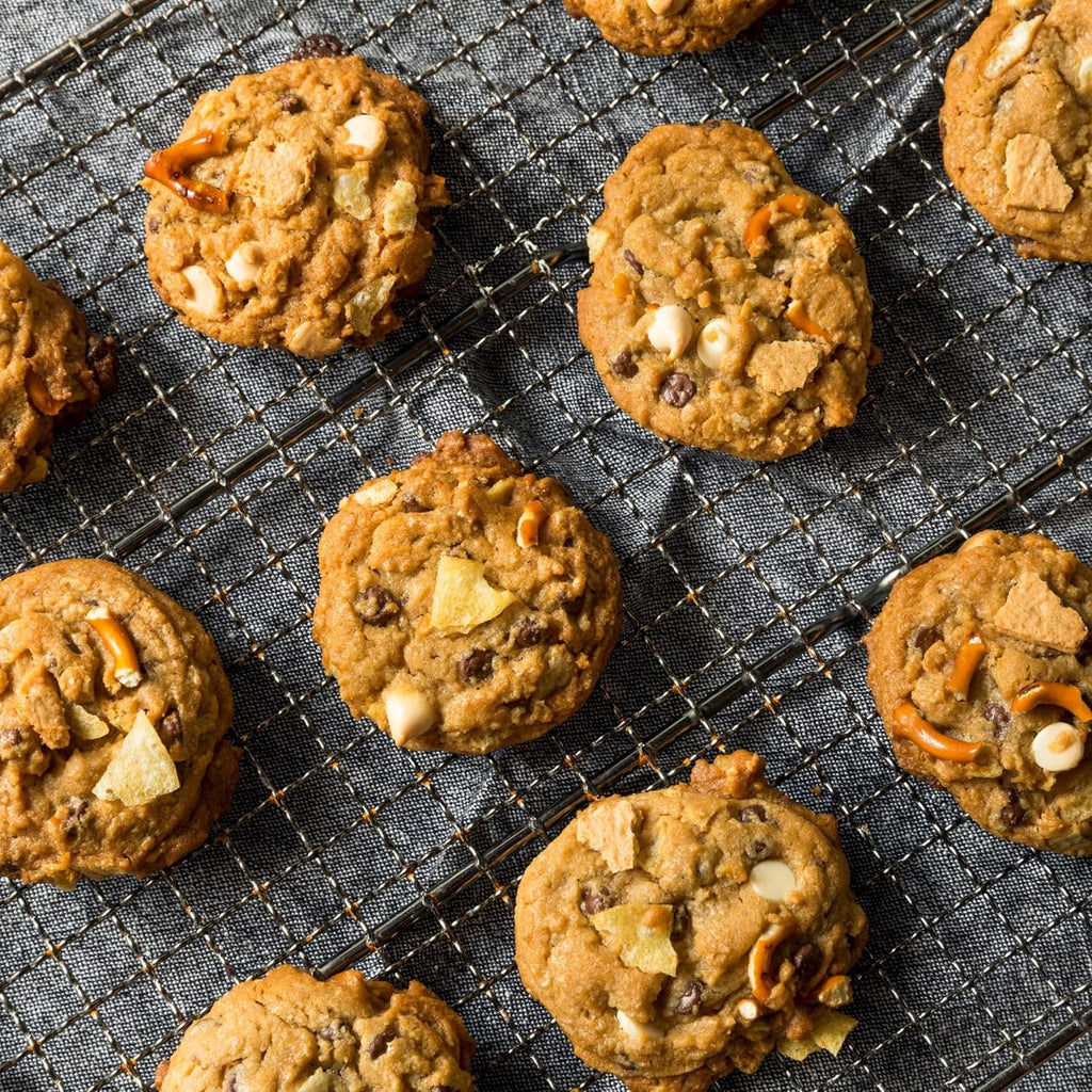 Baker's Secret Cookie Sheet Set - 2pcs Pure Aluminum Insulated Baking Trays | Commercial Grade, Extra Thick