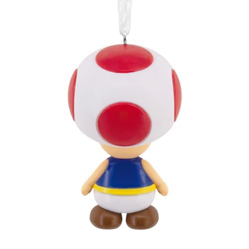 Hallmark Super Mario Toad Christmas Ornament - Collectible Holiday Decor