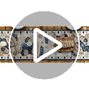 Snowman Gift Table Runner 13x90 Inch Winter Decor for Home & Party - Blue Variation