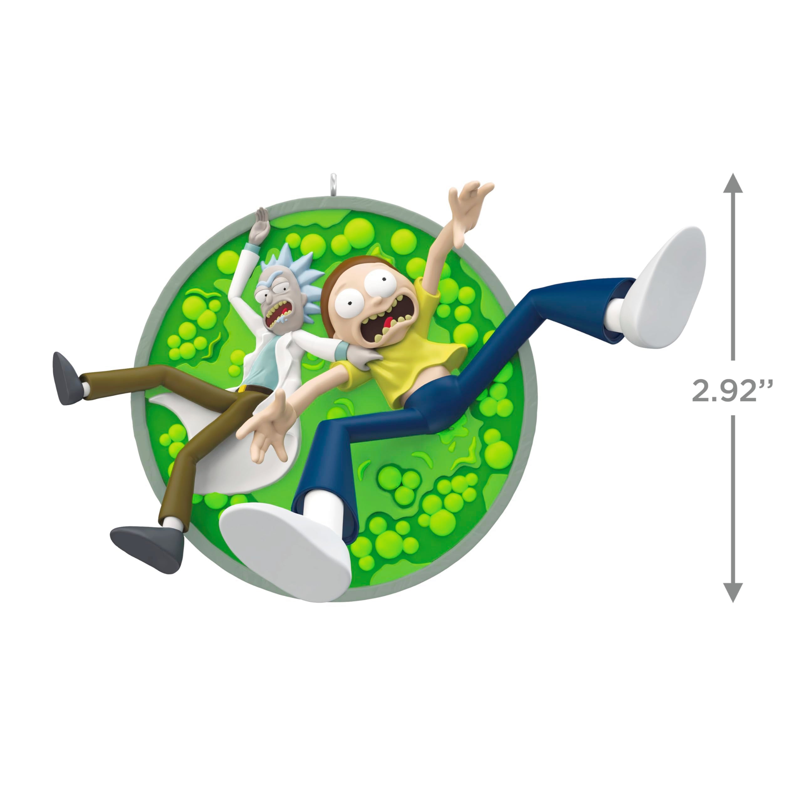 Hallmark Keepsake Christmas Ornament 2024, Rick and Morty "The Vat of Acid", Cartoon Gifts