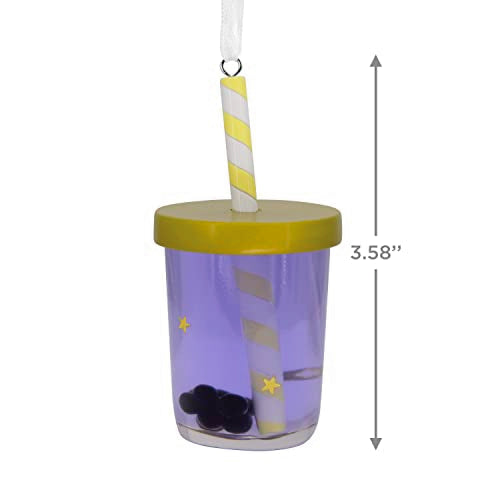 Hallmark Bubble Tea Christmas Ornament - Fun Resin Decoration