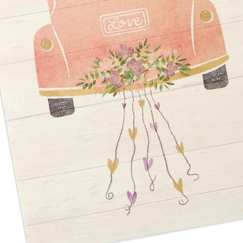 Hallmark Enjoy the Journey Wedding Card for Bridal Shower & Engagement
