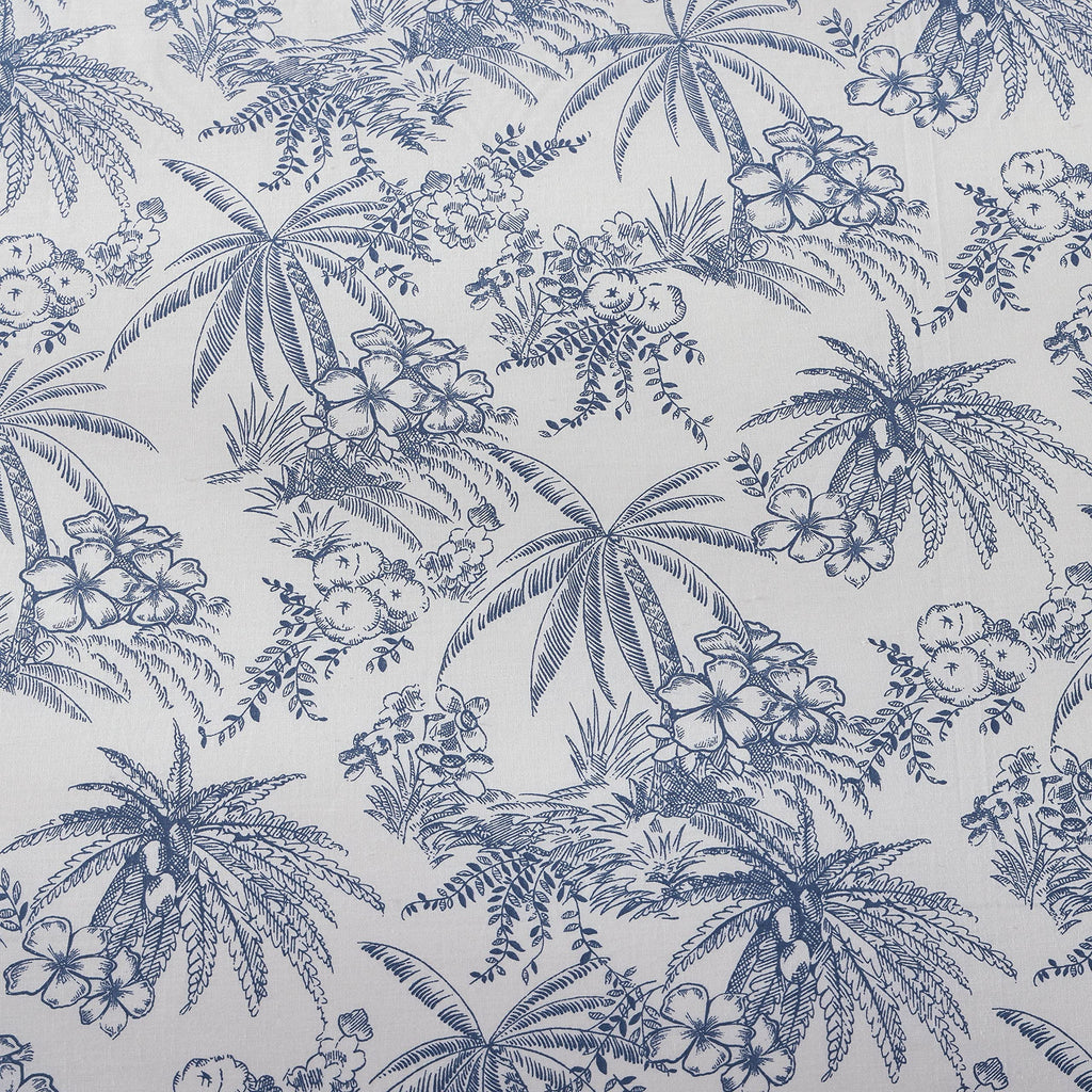 Tommy Bahama- King Duvet Cover Set, Reversible Cotton Bedding Set with Matching Shams, Coastal Bedding Set (Pen and Ink Blue, King)