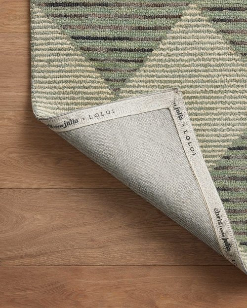 Loloi Chris Loves Julia Francis Collection FRA-01 Spa/Granite 3'-6" x 5'-6" Accent Rug