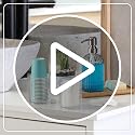 AOZITA Bathroom Cup Dispenser - 2 Pack Mouthwash Cups Holder