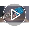3-in-1 Bottle Brush Set - 12.2 Inch Long-Handled Kitchen Cleaner - Blue