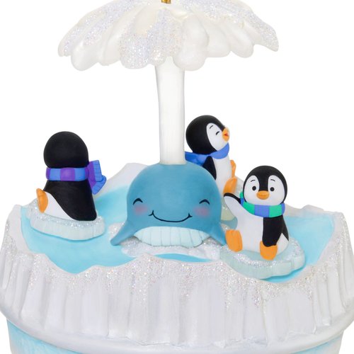 Hallmark Keepsake Christmas Ornament 2025, Playful Penguins Musical with Light and Motion