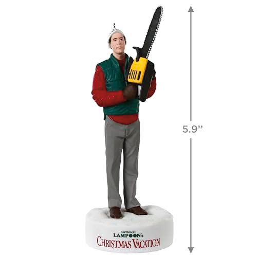 Hallmark Keepsake Christmas Ornament, National Lampoon's Christmas Vacation Trimming The Tree with Sound, Movie Gifts