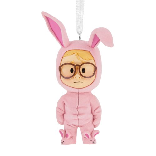 Hallmark A Christmas Story Ralphie in Bunny Suit Stylized Christmas Ornament, Christmas Movie Gifts