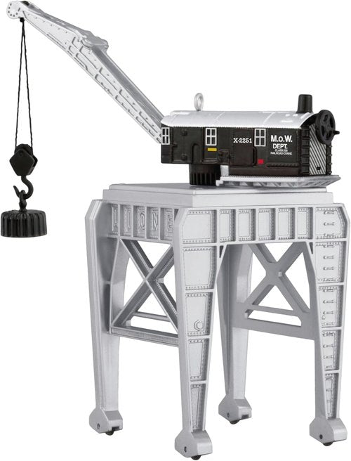 Hallmark Keepsake Christmas Ornament - Lionel M.O.W. Gantry Crane | Perfect Gift for Train Lovers