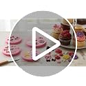 Pimoys Flower & Bow Silicone Molds for Chocolate, Candy & Cake Decorating