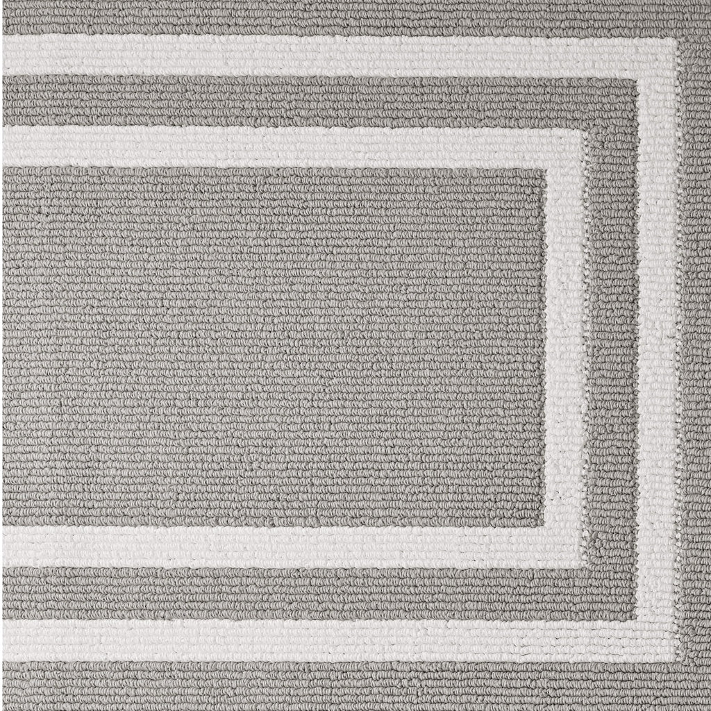 Nautica – Runner Rug | Indoor Runners for Hallways and Entry Rugs| Non-Slip and Non-Skid Entry and Kitchen Door Mat| Machine Washable Entryway Carpet Rugs |26” x 96” |Double Line Light Grey