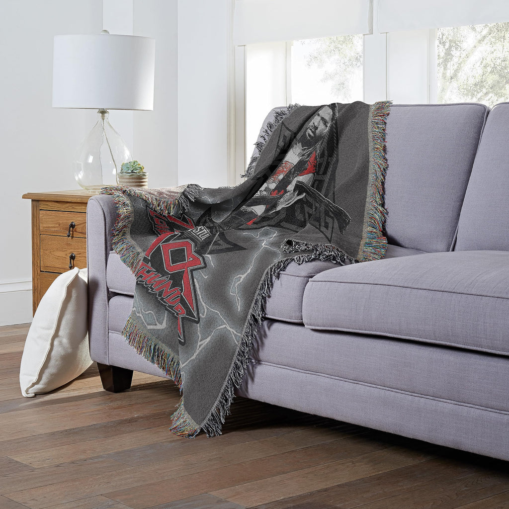 Northwest Thor Woven Tapestry Throw Blanket, 48" x 60", Thors Axe