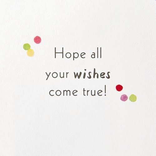 Hallmark Multicolor Pop-Up Birthday Card with Cake Scene