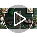 Christmas Tree Gifts 20oz Skinny Tumbler Cup with Lid & Straw - Variation of Christmas Tree Tumbler-01