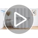 River Dream 70"W x 54"L Snap-in Shower Curtain Liner - White