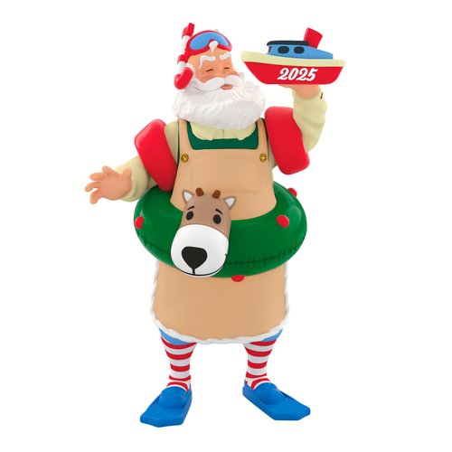 Hallmark Keepsake Christmas Ornament 2025, Toymaker Santa 2025, Santa Collectors Gifts