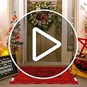 Christmas Welcome Door Mat 30x17 Inch for Home Decor with Non-Slip Backing - Merry Christmas Design - Variation: Christmas-02