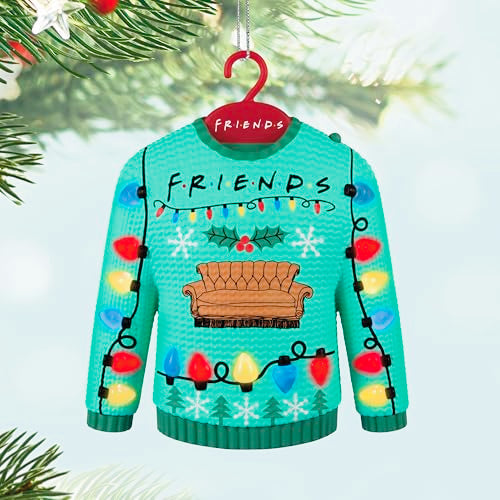 Friends Could We Be Any More Festive Light-Up Musical Christmas Ornament - Hallmark Keepsake