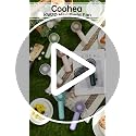 Coohea Mini Handheld Fan - USB Rechargeable, 3 Speeds, Portable for Makeup & Travel, Pink