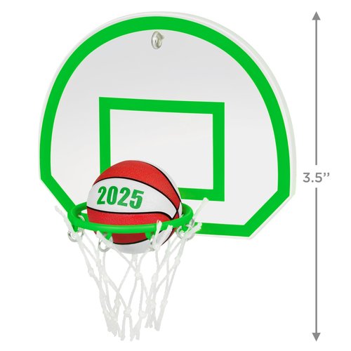 Hallmark Keepsake Christmas Ornament 2025, Basketball Star 2025, Gifts for Sports Fans