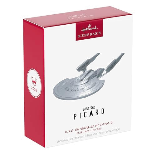 Star Trek U.S.S. Enterprise NCC-1701-G Ornament - Picard Variation