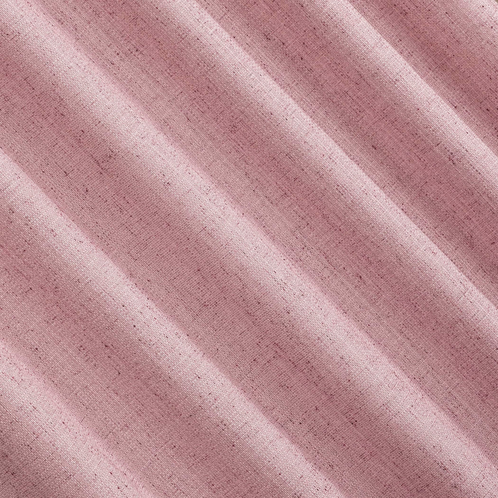 Sun Zero Roxy Generation Slub Texture Tacked Bow Semi-Sheer Tie Top Curtain Panel, 50" x 84", Pink