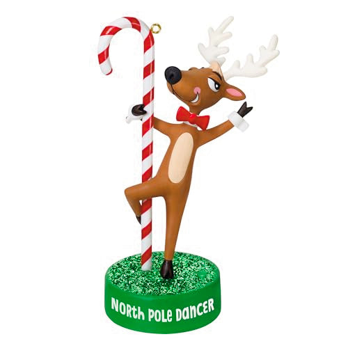 Hallmark Keepsake Christmas Ornament 2025, North Pole Dancer with Sound, Funny Gifts