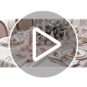 6 Pcs Pearl Bow Christmas Tree Ornaments with Hanging Ribbon - Pink