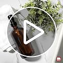 GMISUN 17oz Amber Glass Soap Dispenser with Black Rustproof Stainless Pump