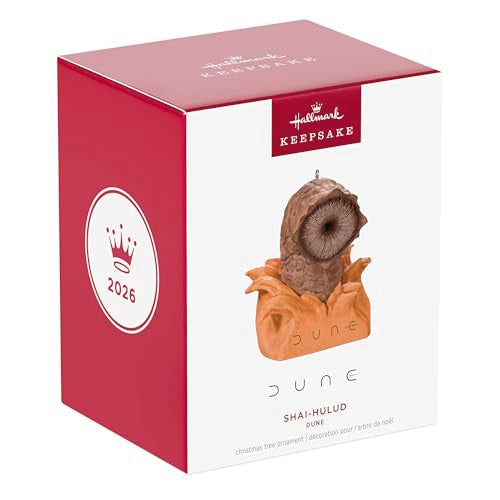 Hallmark Keepsake Dune Shai-Hulud Christmas Ornament 2026 - Movie Gift
