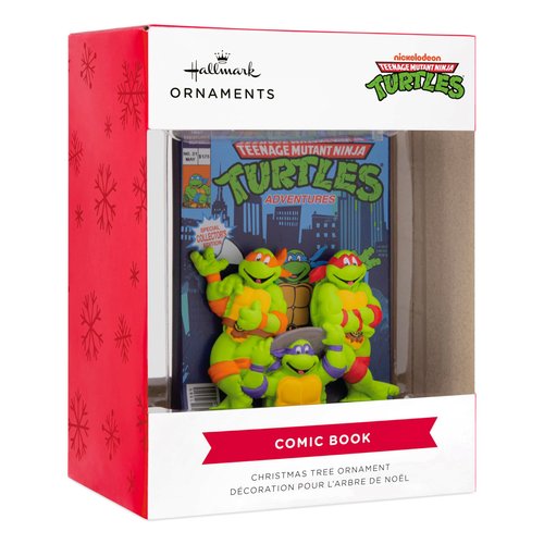Hallmark Teenage Mutant Ninja Turtles Comic Book Christmas Ornament
