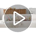 Floral Spring Summer Throw Pillow Covers 12x20 Inch, Set of 2